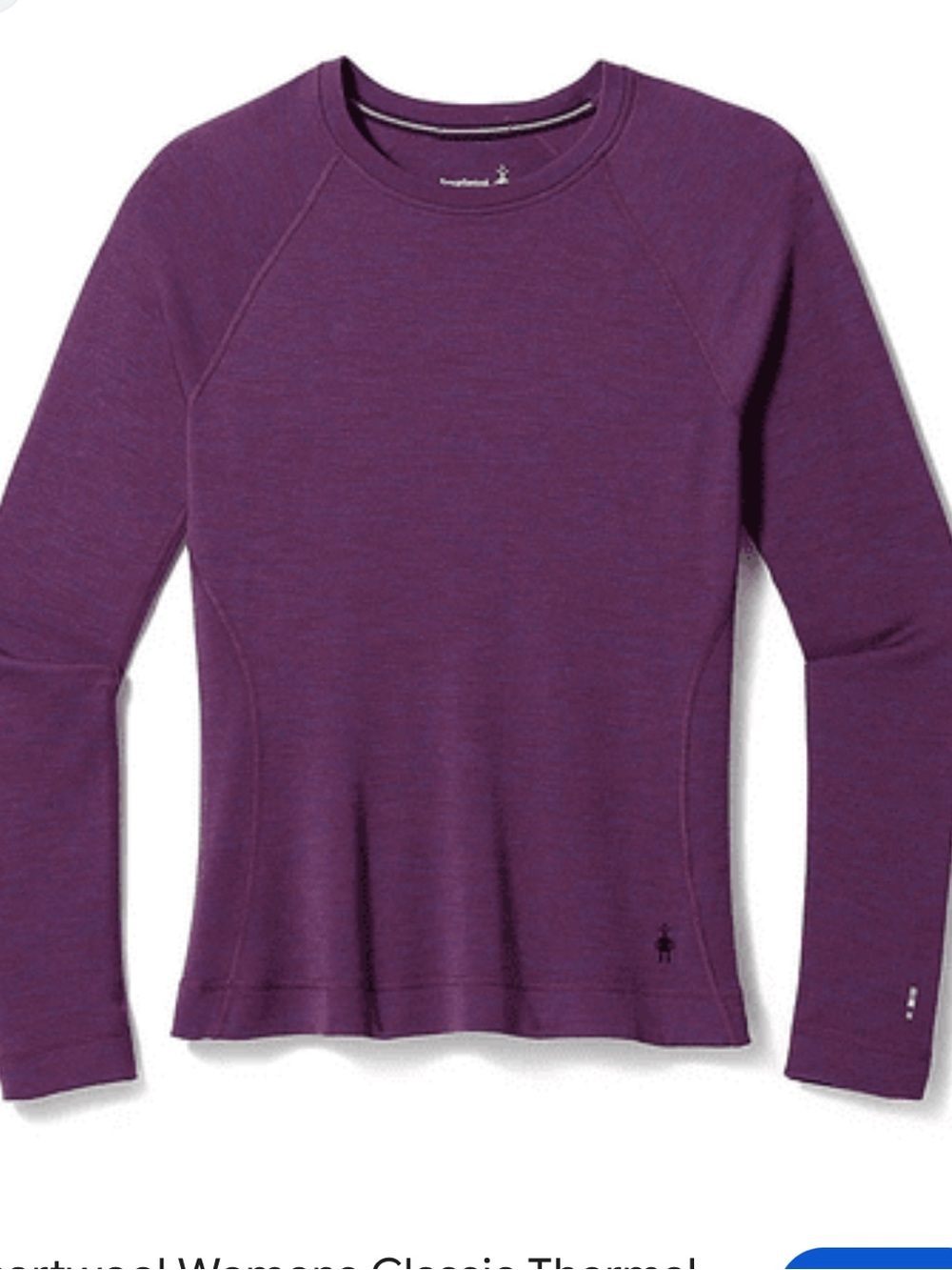 Smartwool Women's Classic Thermal Crewneck Merino Wool Sweater Size: M
